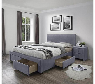 Кровать MODENA 3 серый