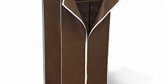 Гардероб с чехлом 2012 темно-коричневый