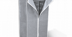 Гардероб с чехлом 2012 серый