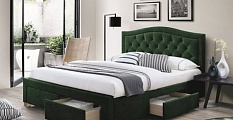 Кровать ELECTRA VELVET зеленый