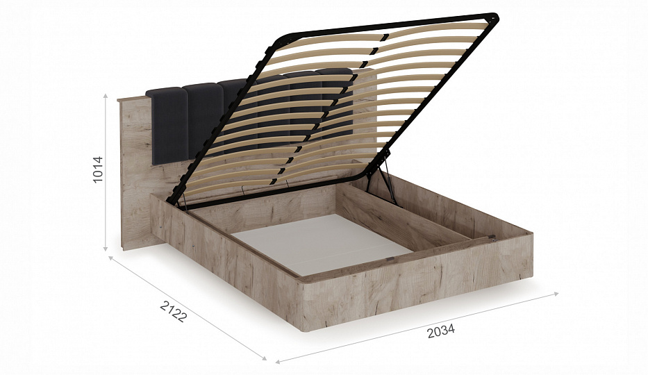 Кровать МИ 160х200 (подъемник)