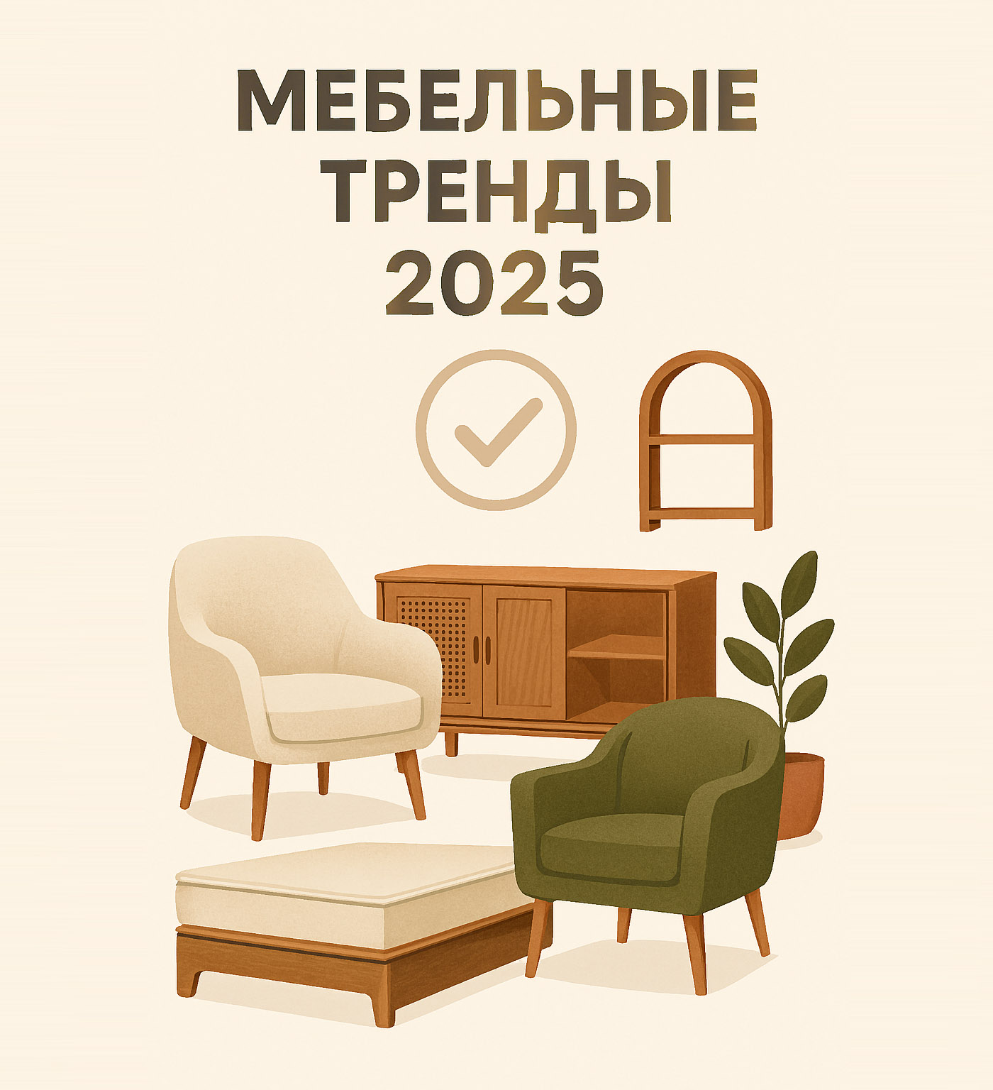 Мебельные тренды 2025