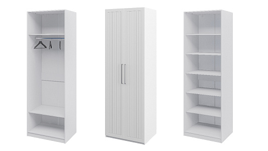 Шкаф двустворчатый