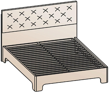 Кровать 160х200 Кровать 160х200