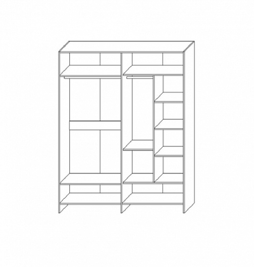 Шкаф для одежды 4Д