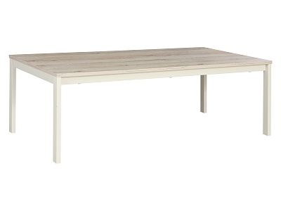 Стол журнальный SIGNAL FROST L1 дуб альпийский/белый 120/60/48