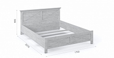 Кровать 160х200 (без ламелей)