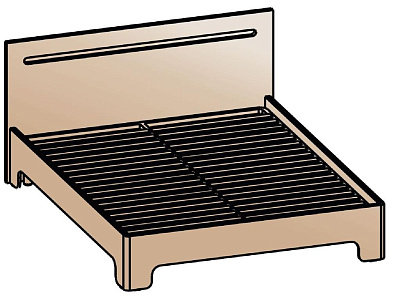 Кровать 160х200 Кровать 160х200