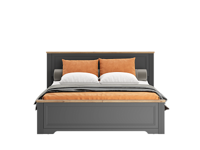 Кровать c металлическим основанием Кровать c металлическим основанием