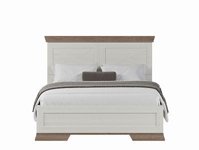 Кровать c металлическим основанием