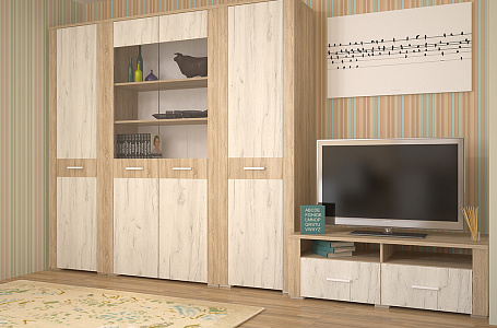 Коламбия-2 Дуб сонома