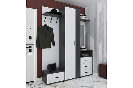 Вита-4 Белый/антрацит