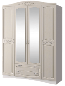 Шкаф четырехдверный