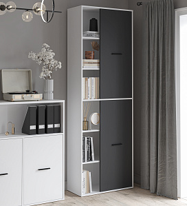 Шкаф (белый/антрацит)