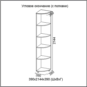 Угловое окончание Угловое окончание