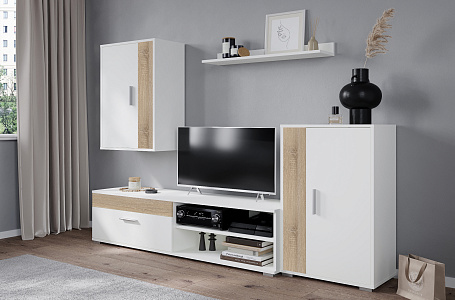 Neo-4 Белый платинум/Дуб Сонома