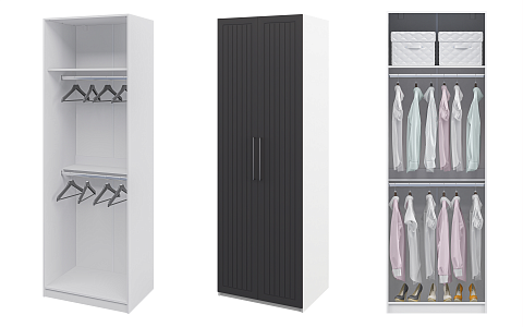 Шкаф двустворчатый