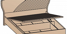 Кровать Уна с подъемным механизмом (Венге) 180х200