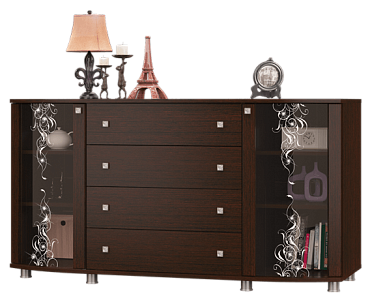 Комод темный