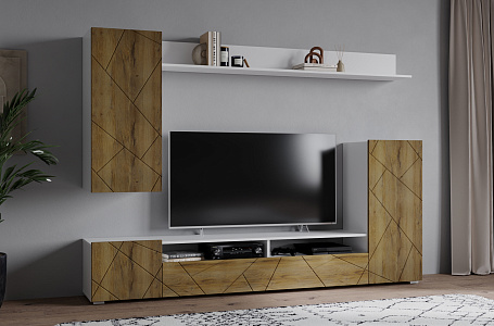 Neo-5 Дуб Вотан/Белый платинум