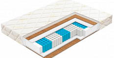 Кровать «Марсель Крем» МН-126-01(1) + Матрас "Relax" Trend 160х200
