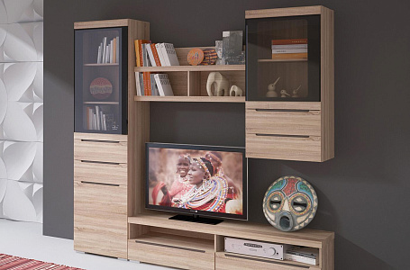 Уна Дуб сонома/венге Уна Дуб сонома/венге