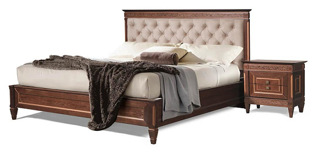 Кровать (с мягким изголовьем) Кровать (с мягким изголовьем)