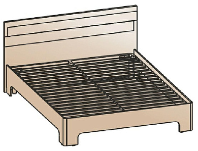 Кровать 160х200 Кровать 160х200