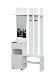 Вешалка с зеркалом