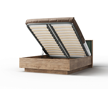 Кровать 1600-1 Р с подъемным механизмом Кровать 1600-1 Р с подъемным механизмом