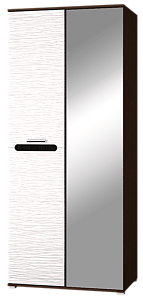 Шкаф двухдверный с зеркалом