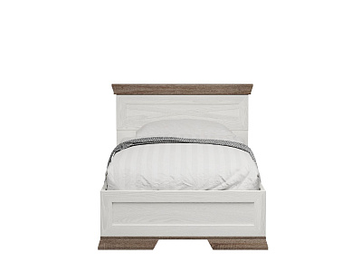 Кровать c металлическим основанием