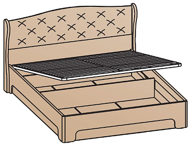 Кровать с подъемным механизмом 160х200 Кровать с подъемным механизмом 160х200