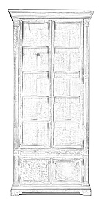 Шкаф комбинированный