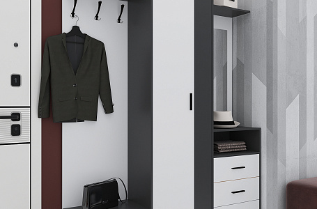 Вита-4 Белый/антрацит