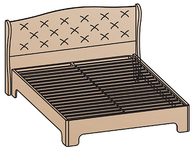 Кровать 180х200 Кровать 180х200