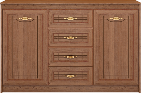 Тумба с ящиками