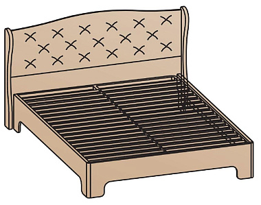 Кровать 160х200 Кровать 160х200