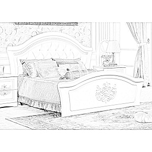 Кровать (с ножным щитом) Кровать (с ножным щитом)