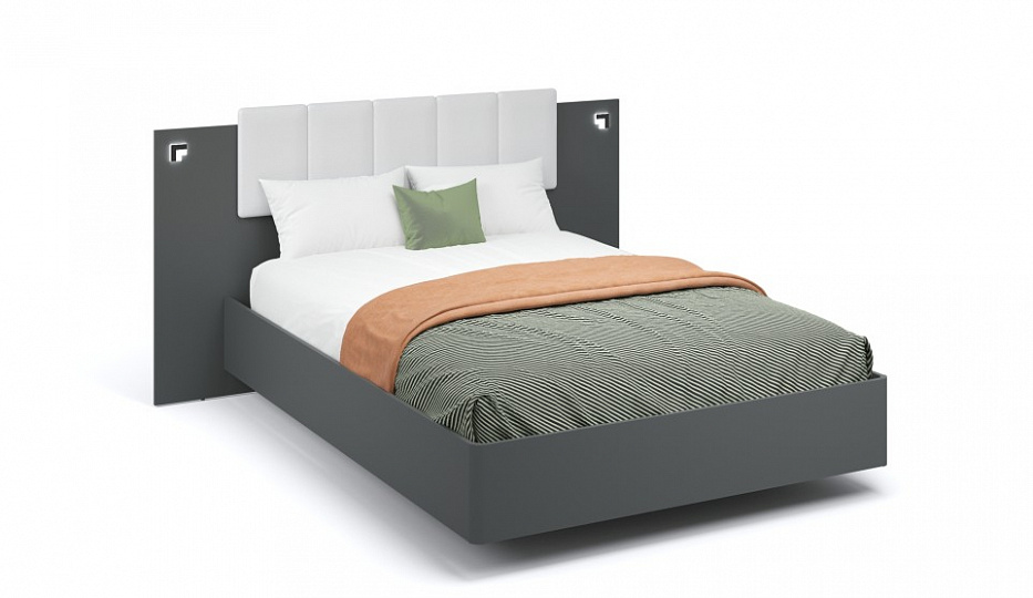 Кровать МИ 140 без ламелей