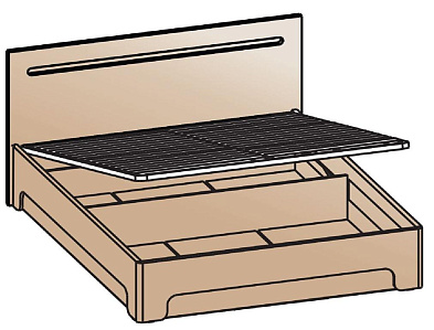Кровать с подъемным механизмом 180х200 Кровать с подъемным механизмом 180х200