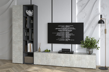 Neo-9 Бетон Лайт/Антрацит