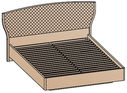 Кровать 180х200 (основание 32 мм) Кровать 180х200 (основание 32 мм)