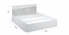 Кровать 160х200 (основание ЛДСП)