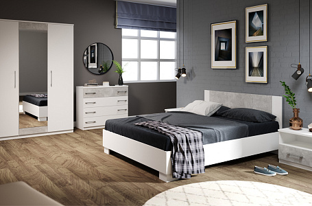 Аврора Белый/Ателье светлый