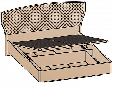Кровать с подъемным механизмом 140х200 (основание 16 мм)