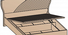 Кровать Уна с подъемным механизмом (Гикори джексон) 180х200