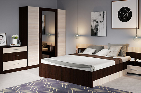 Алена Венге/Дуб молочный