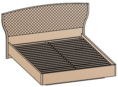 Кровать 180х200 (основание 16 мм) Кровать 180х200 (основание 16 мм)