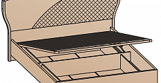 Кровать Уна с подъемным механизмом (Венге) 140х200
